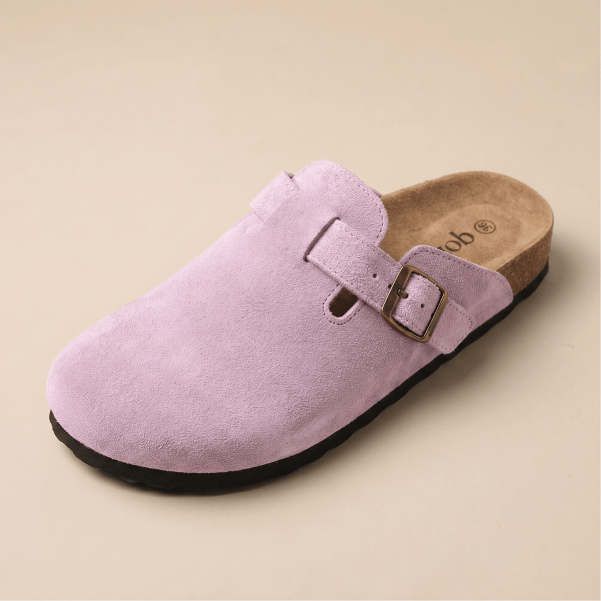 Genuine Suede Clogs by