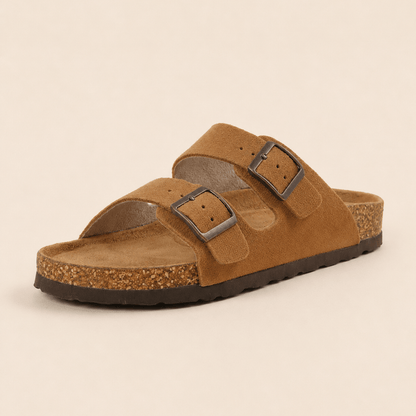 Premium Genuine Suede Sandals by