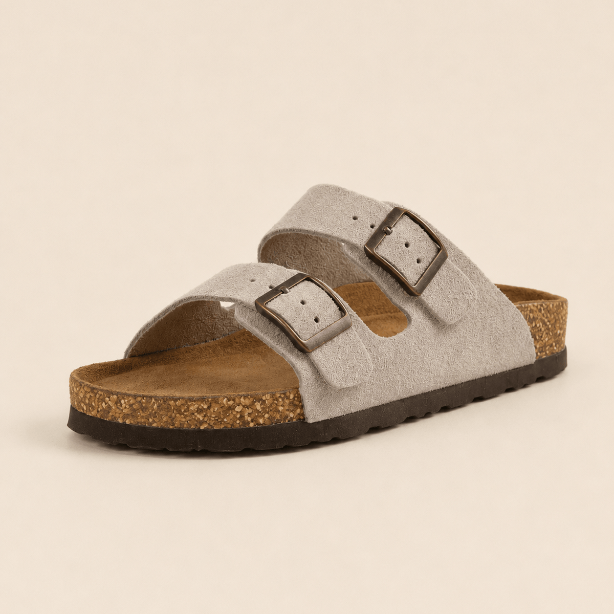 Premium Genuine Suede Sandals by