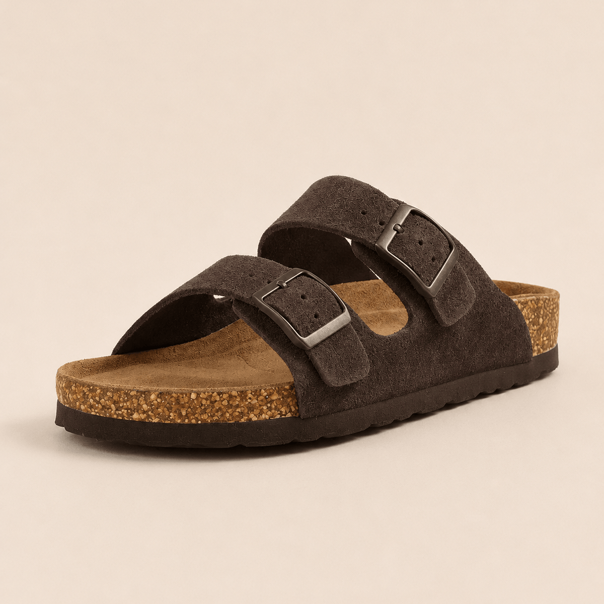 Premium Genuine Suede Sandals by