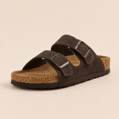 Premium Genuine Suede Sandals by