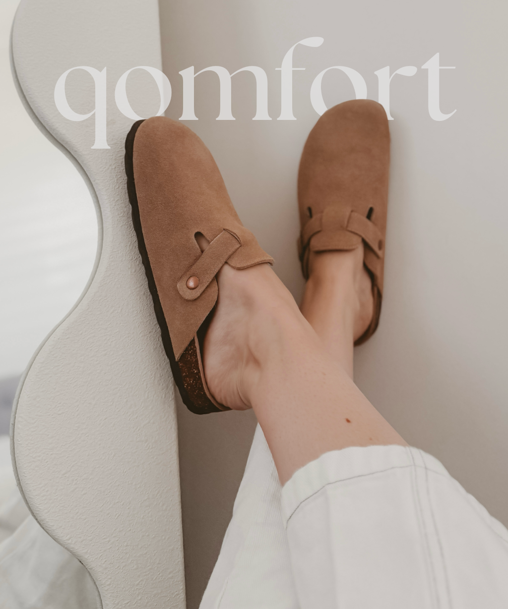 Genuine Suede Clogs by