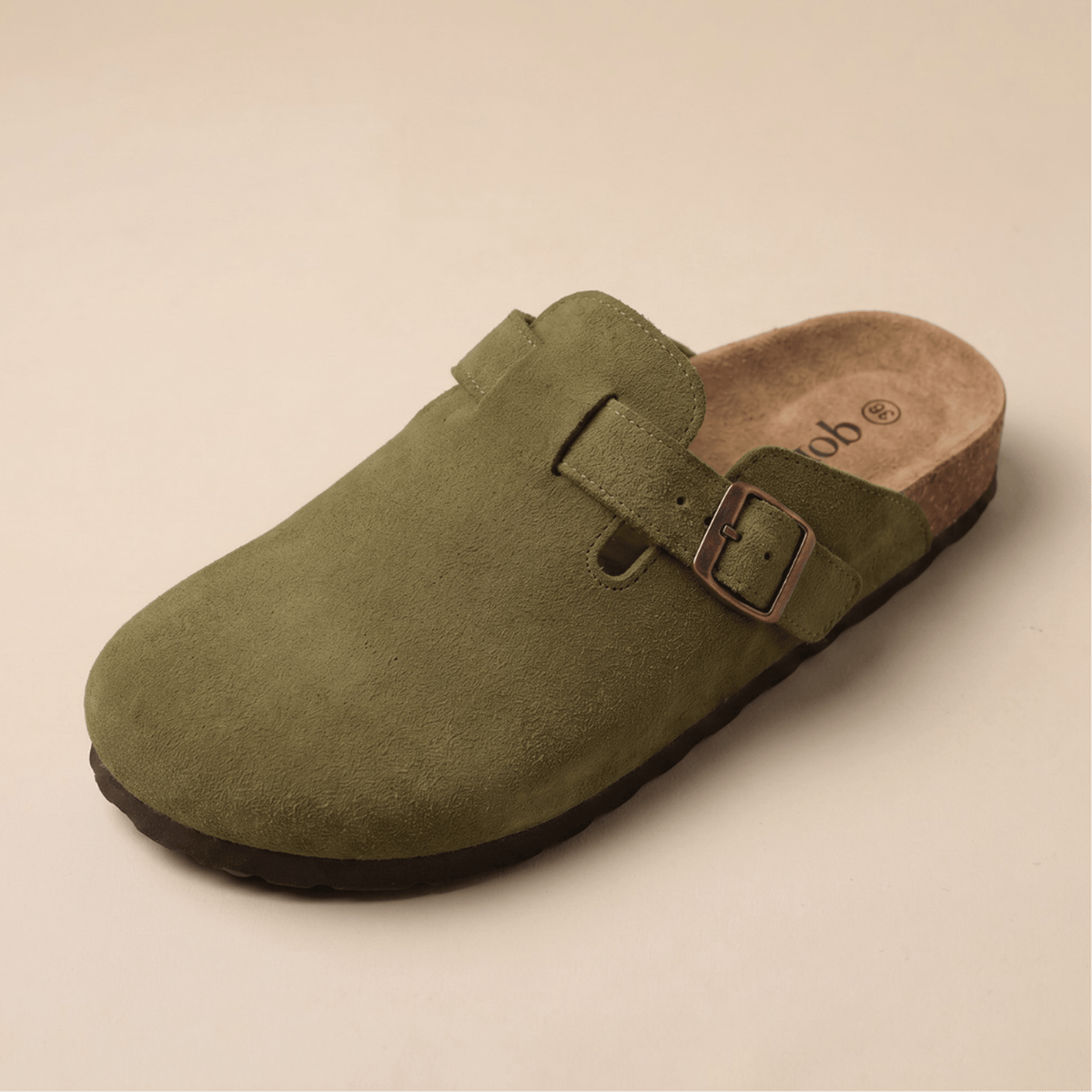 Genuine Suede Clogs by