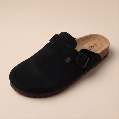 Genuine Suede Clogs by