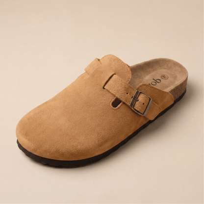 Genuine Suede Clogs by