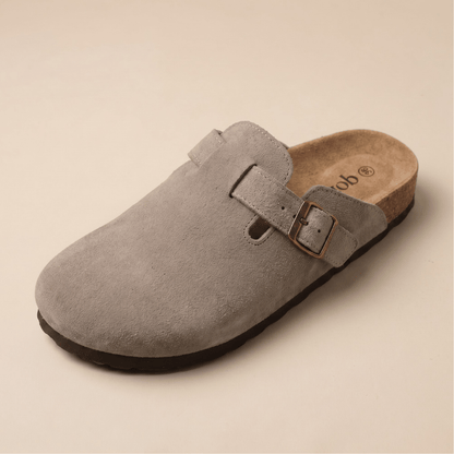 Genuine Suede Clogs by