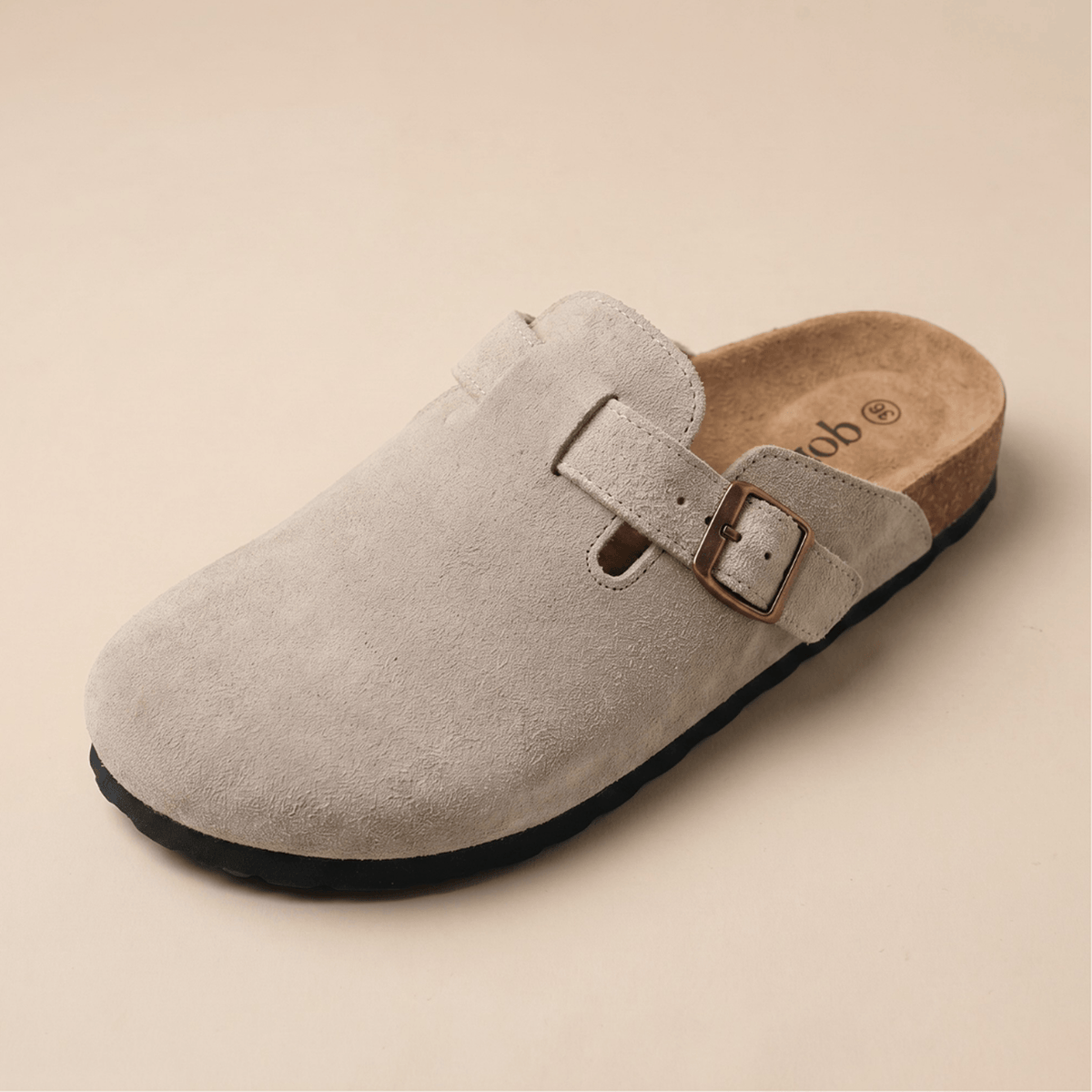 Genuine Suede Clogs by