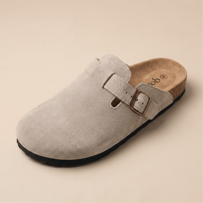 Genuine Suede Clogs by