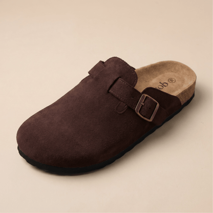 Genuine Suede Clogs by