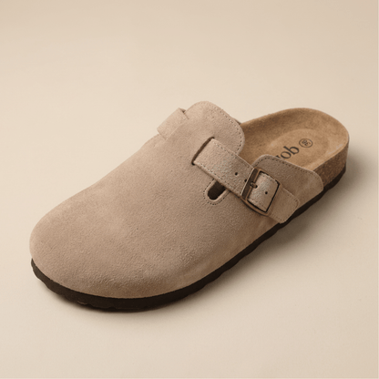 Genuine Suede Clogs by